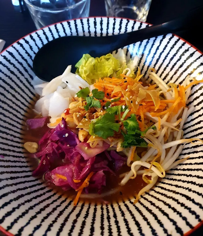 Salade Nouilles Sauce Cacahuète